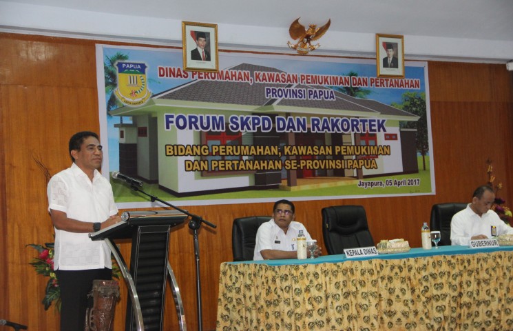 Pembangunan Rumah Rakyat di Papua Surplus 1.000 Unit